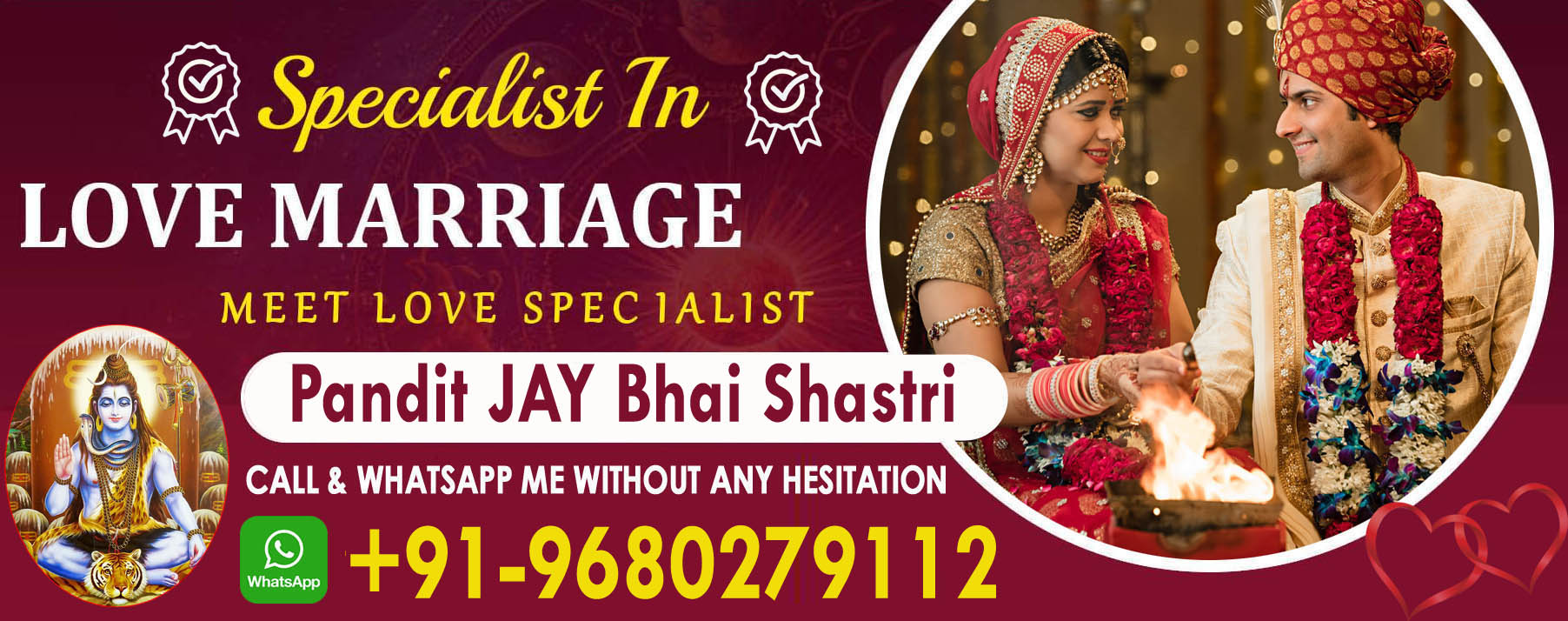Astrologer Pandit JAY Bhai Shastri +91-9680279112